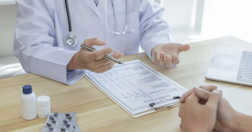 Medical consultation about mesothelioma prognosis and survival statistics